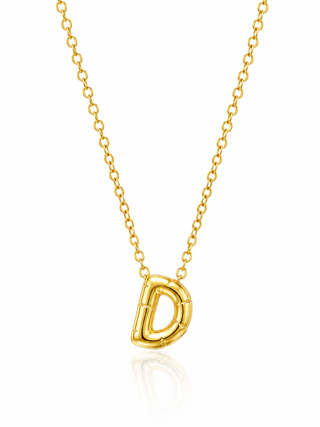 16K Gold Alphabet D