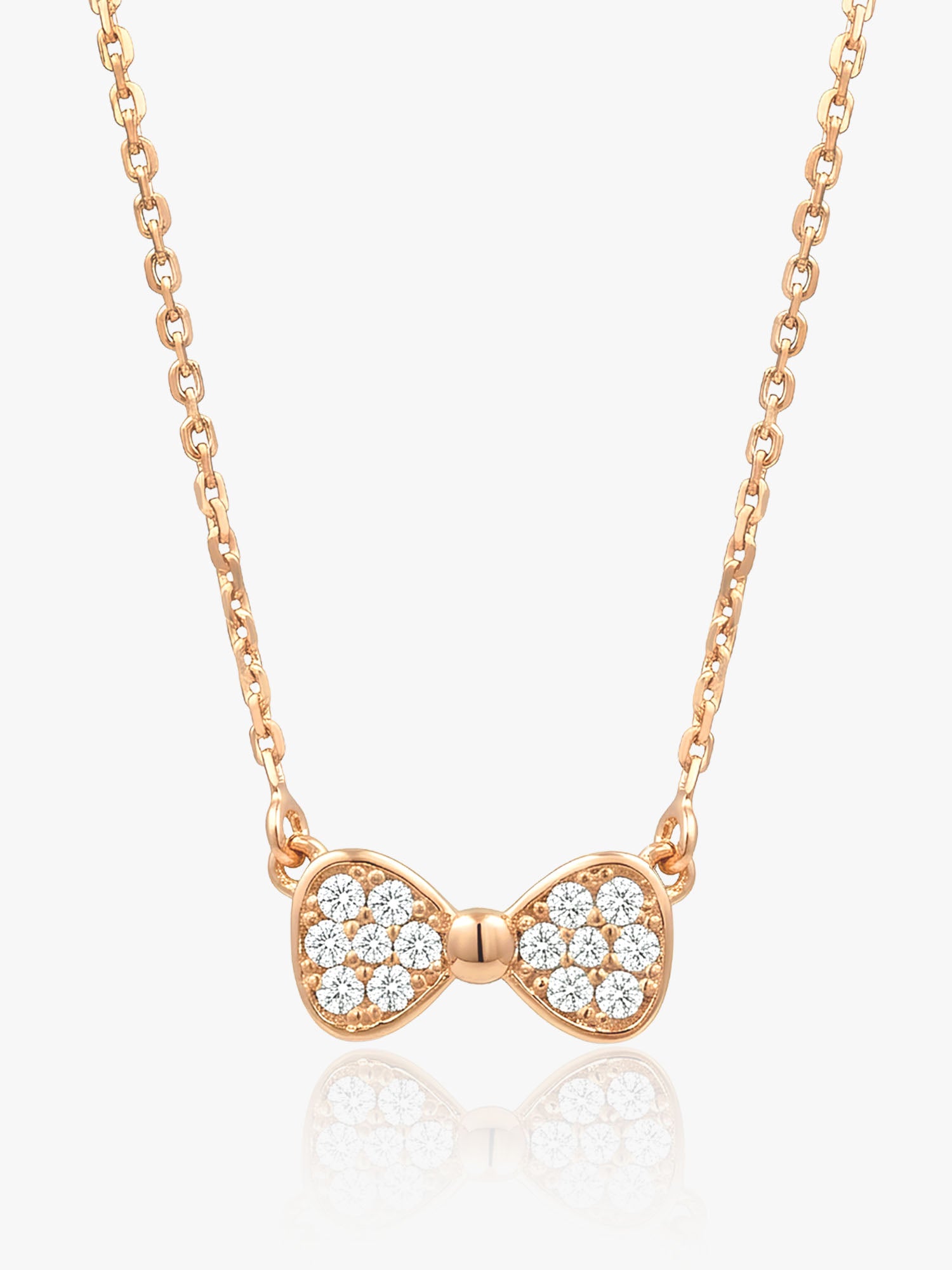 16K Rose Gold Bowtie