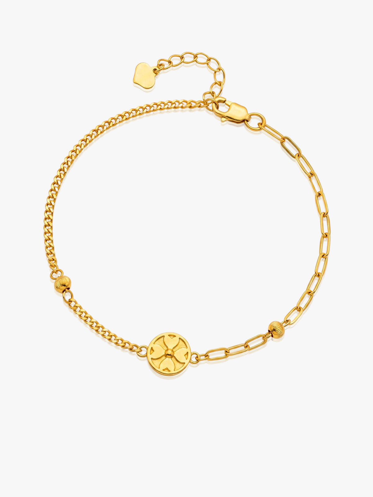 916 Bracelet Heart Flower