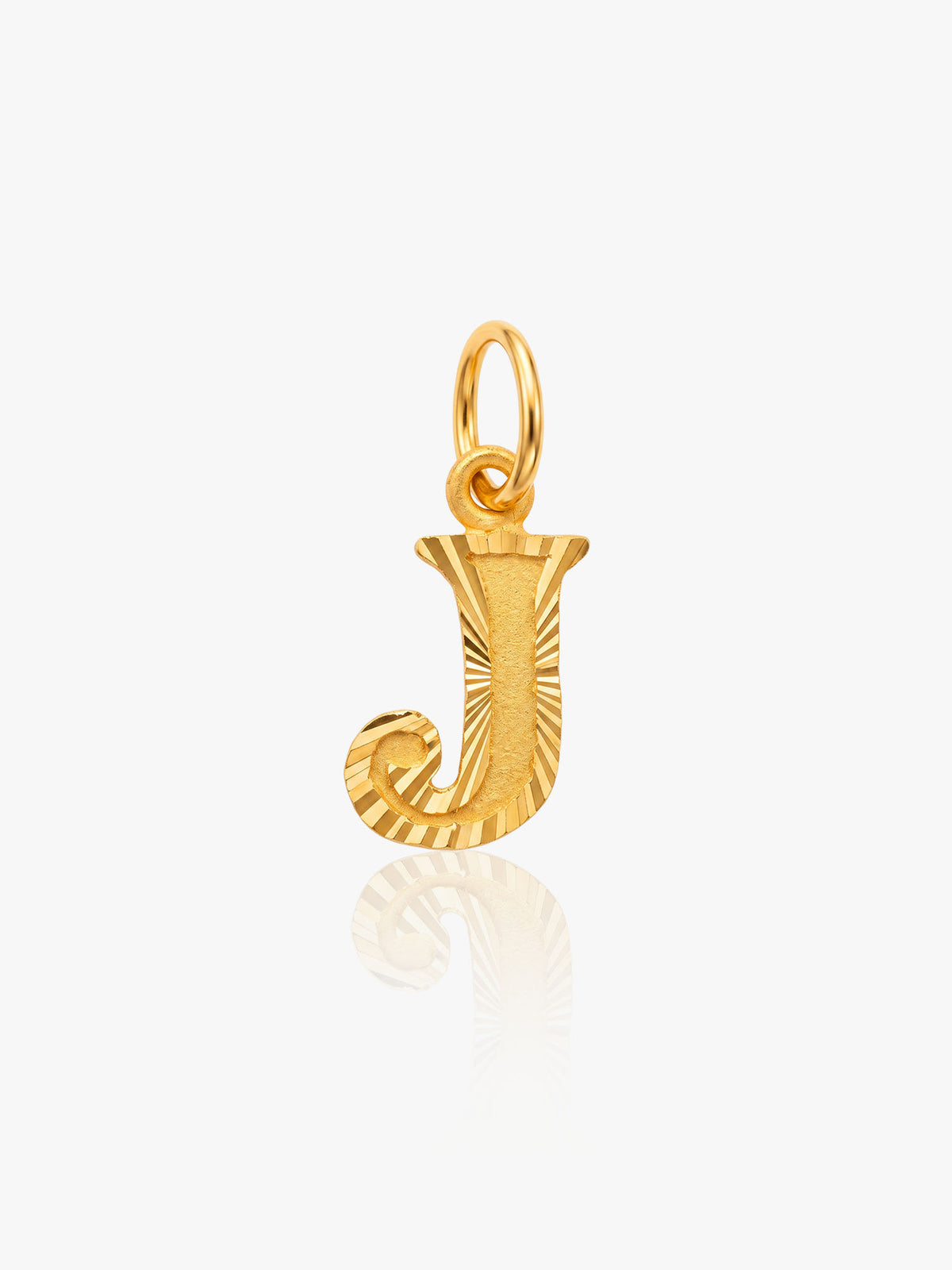 Liontin Alfabet J Emas 916