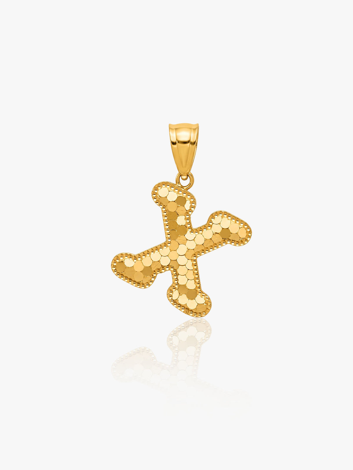 916 Gold Alphabet X Spark