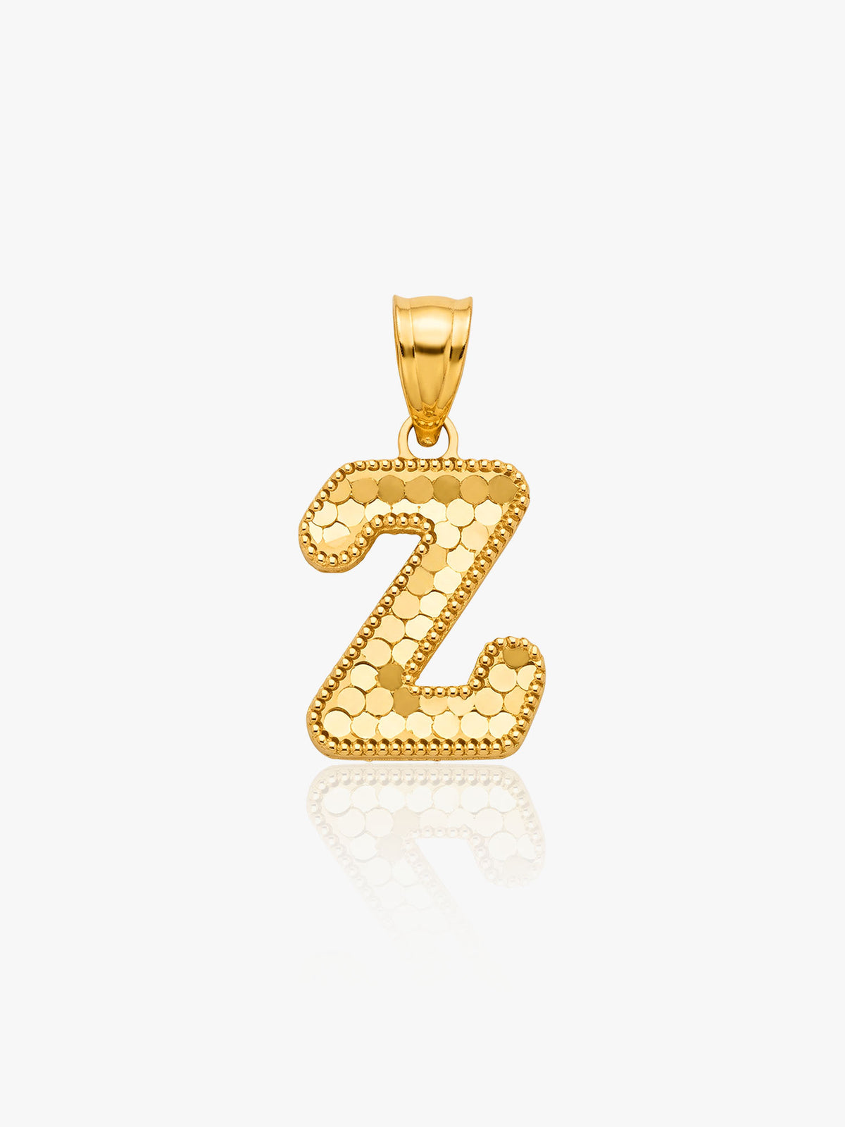 916 Gold Alphabet Z Spark