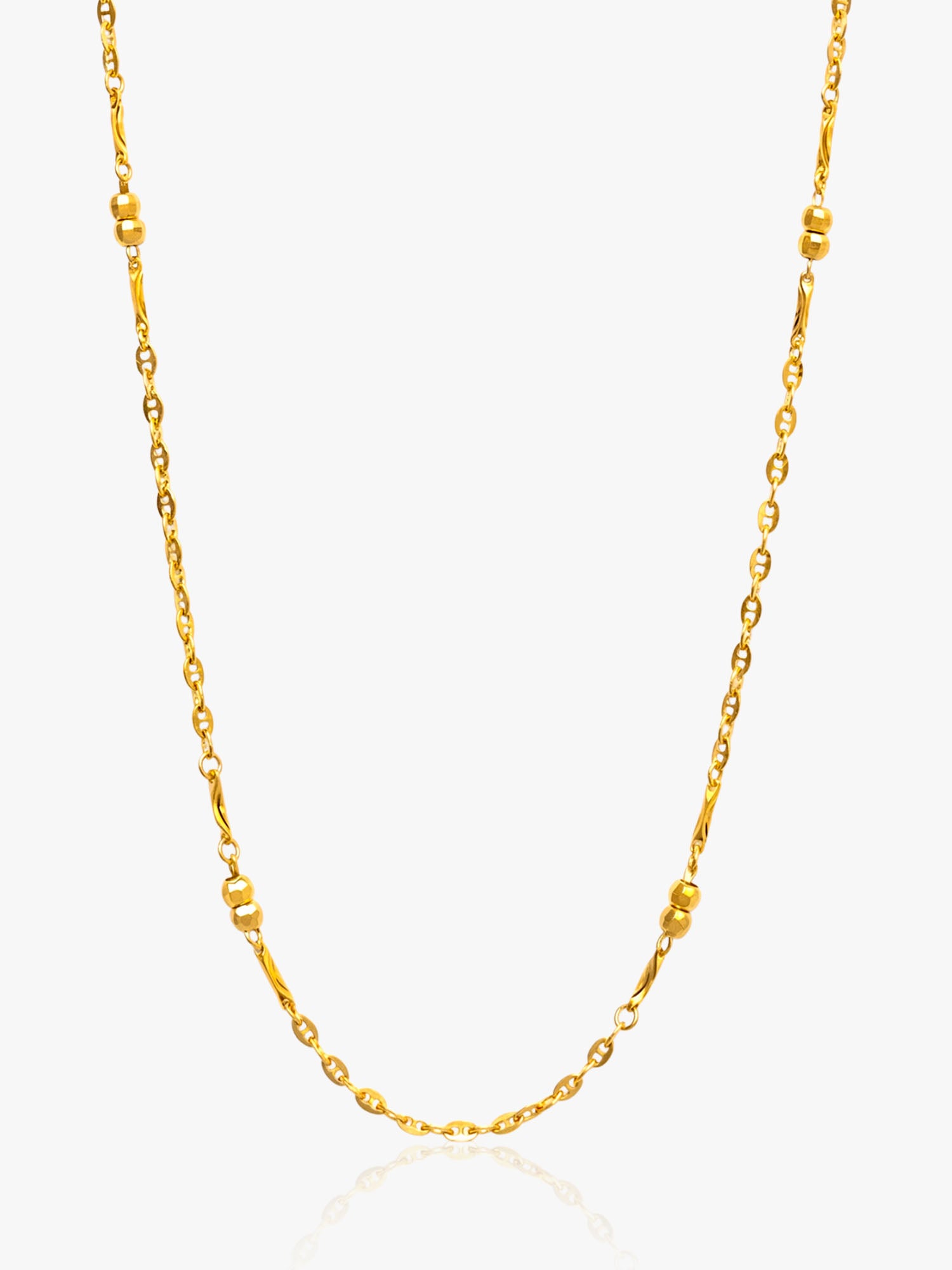 916 Gold Ball Fancy Chain