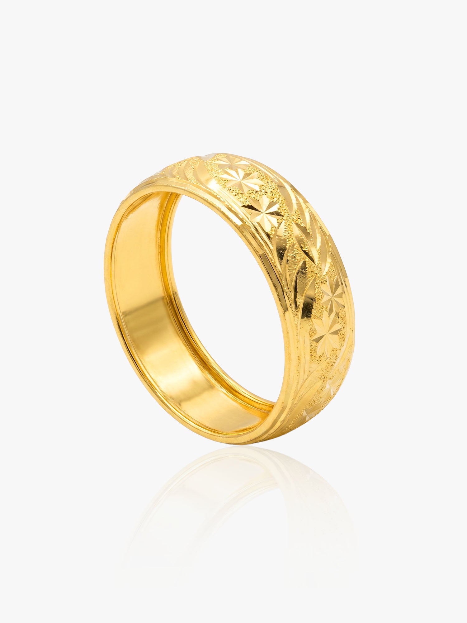 916 Gold Batik 08 Ring