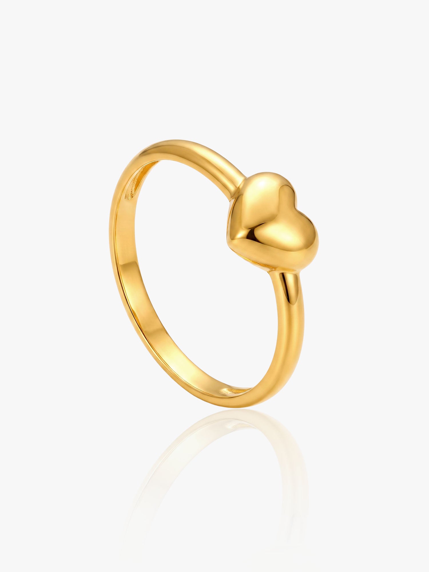 916 Gold Bold Love Ring