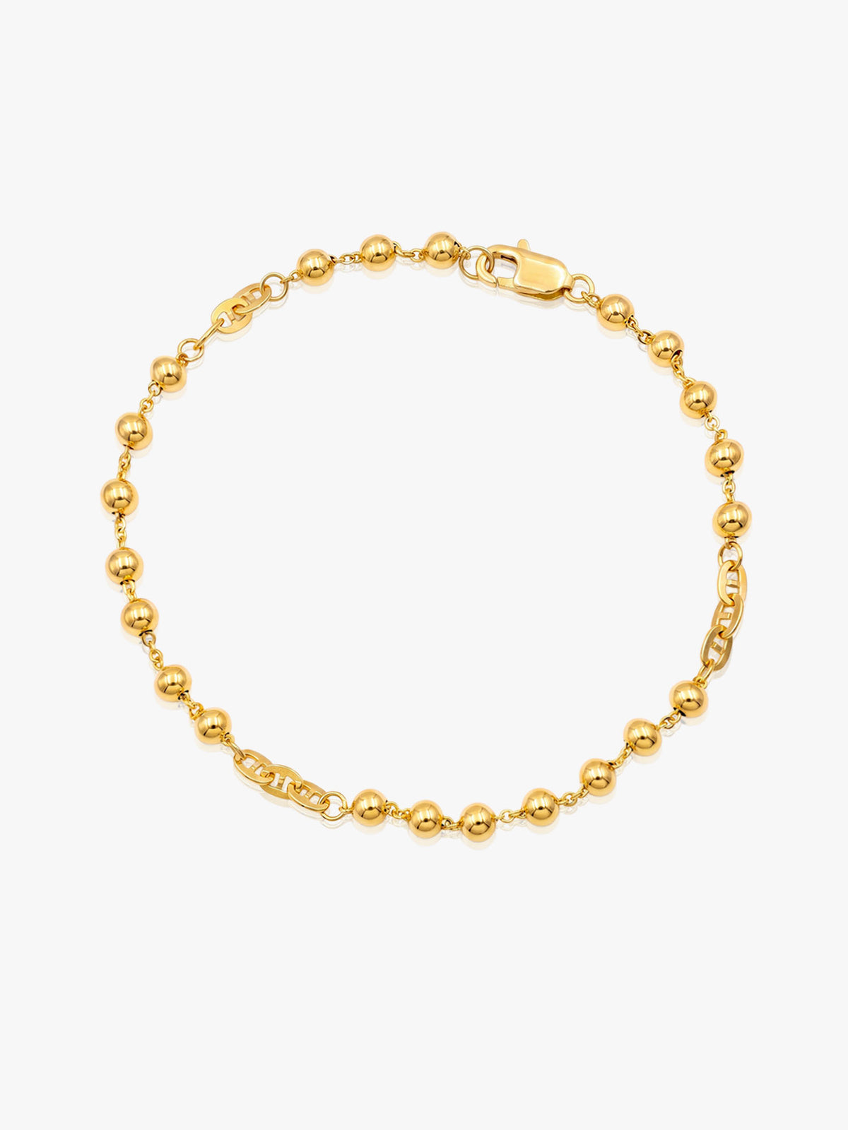 916 Gold Bracelet Beadlink