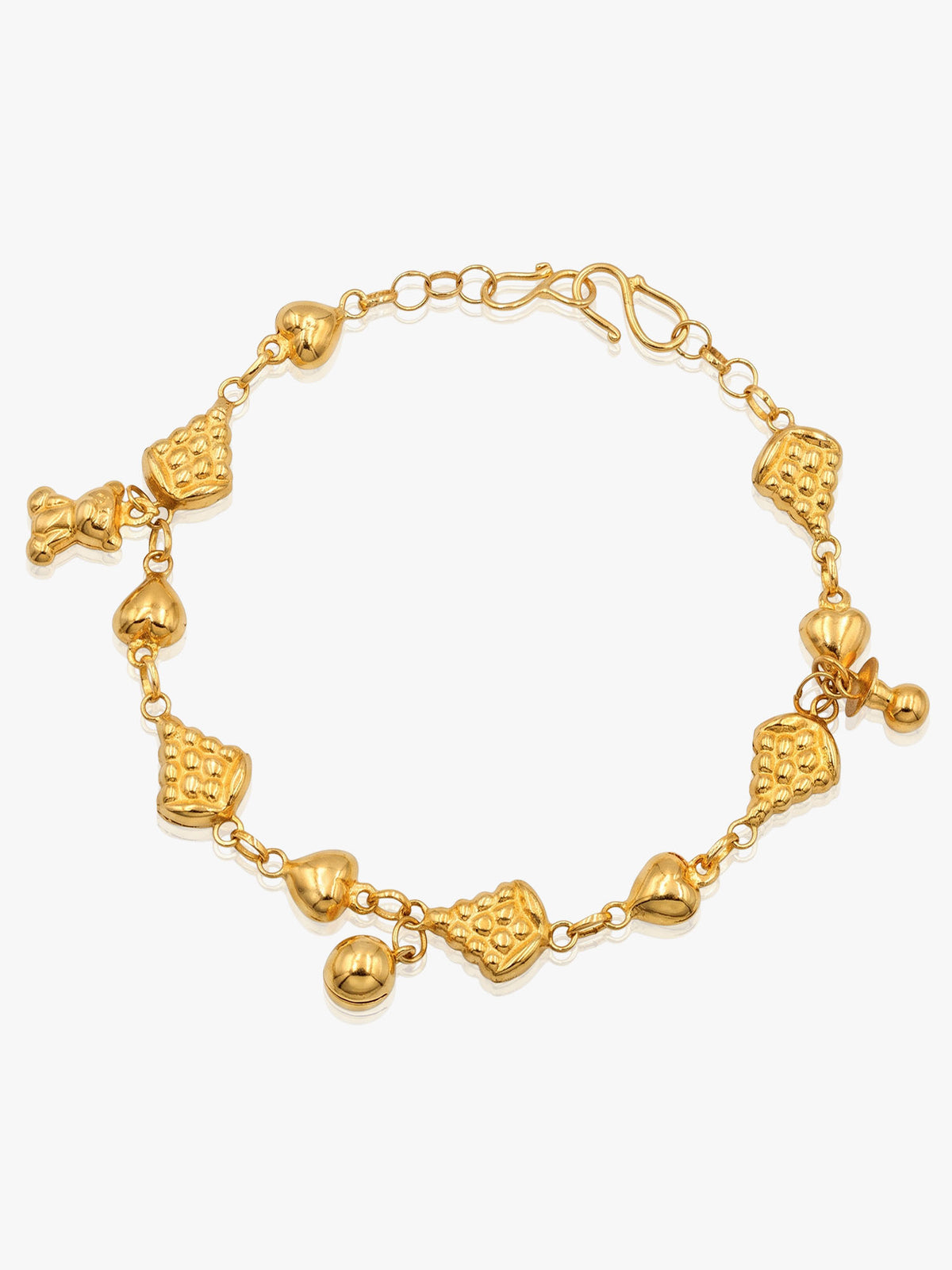 916 Gold Bracelet Grape