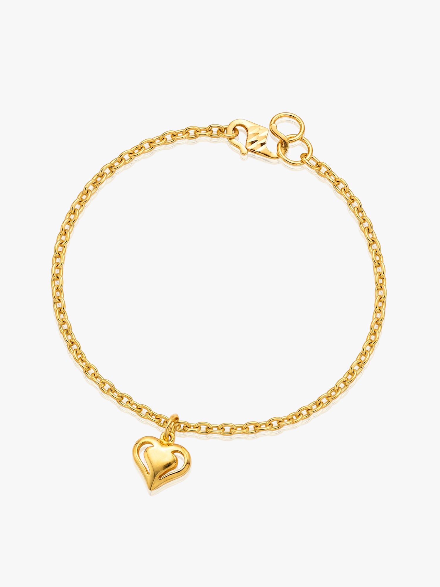 916 Gold Bracelet Polo With Love