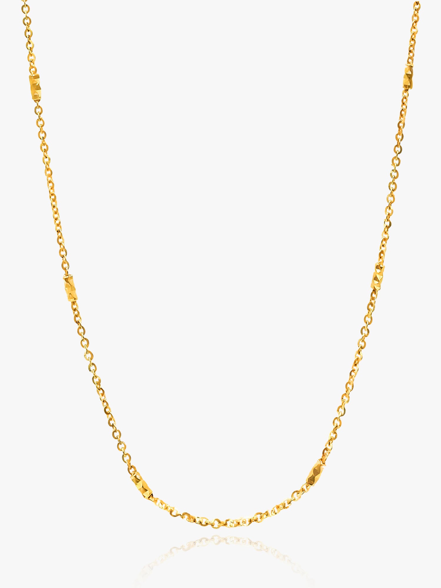 916 Gold Dainty Si Hua Chain