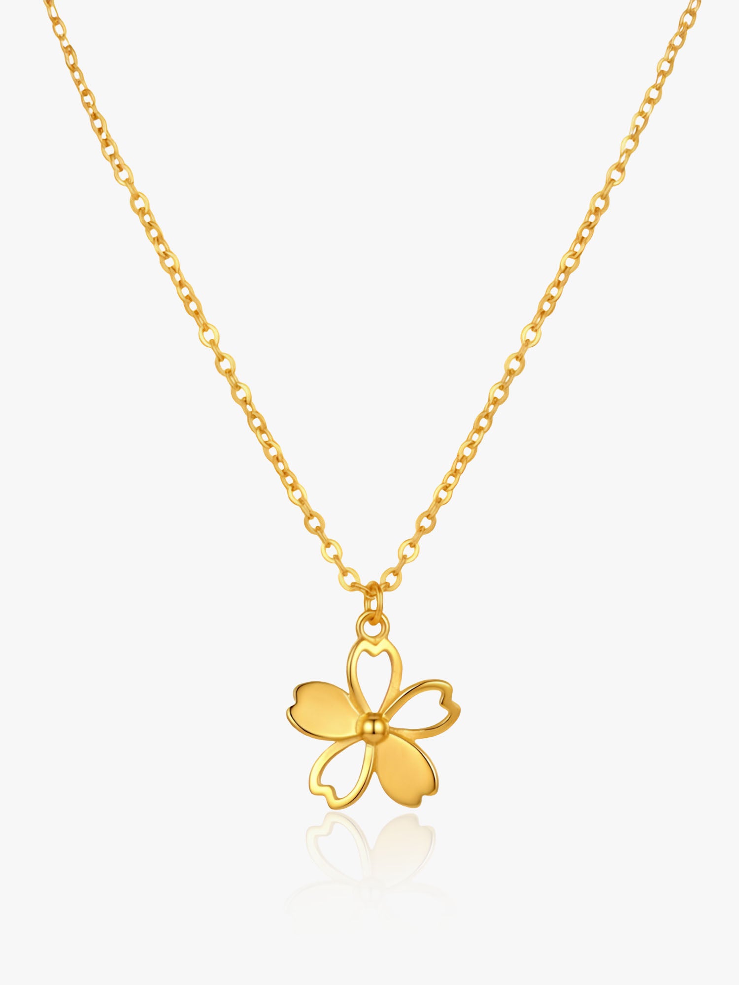 916 Gold Daisy Flower Chain