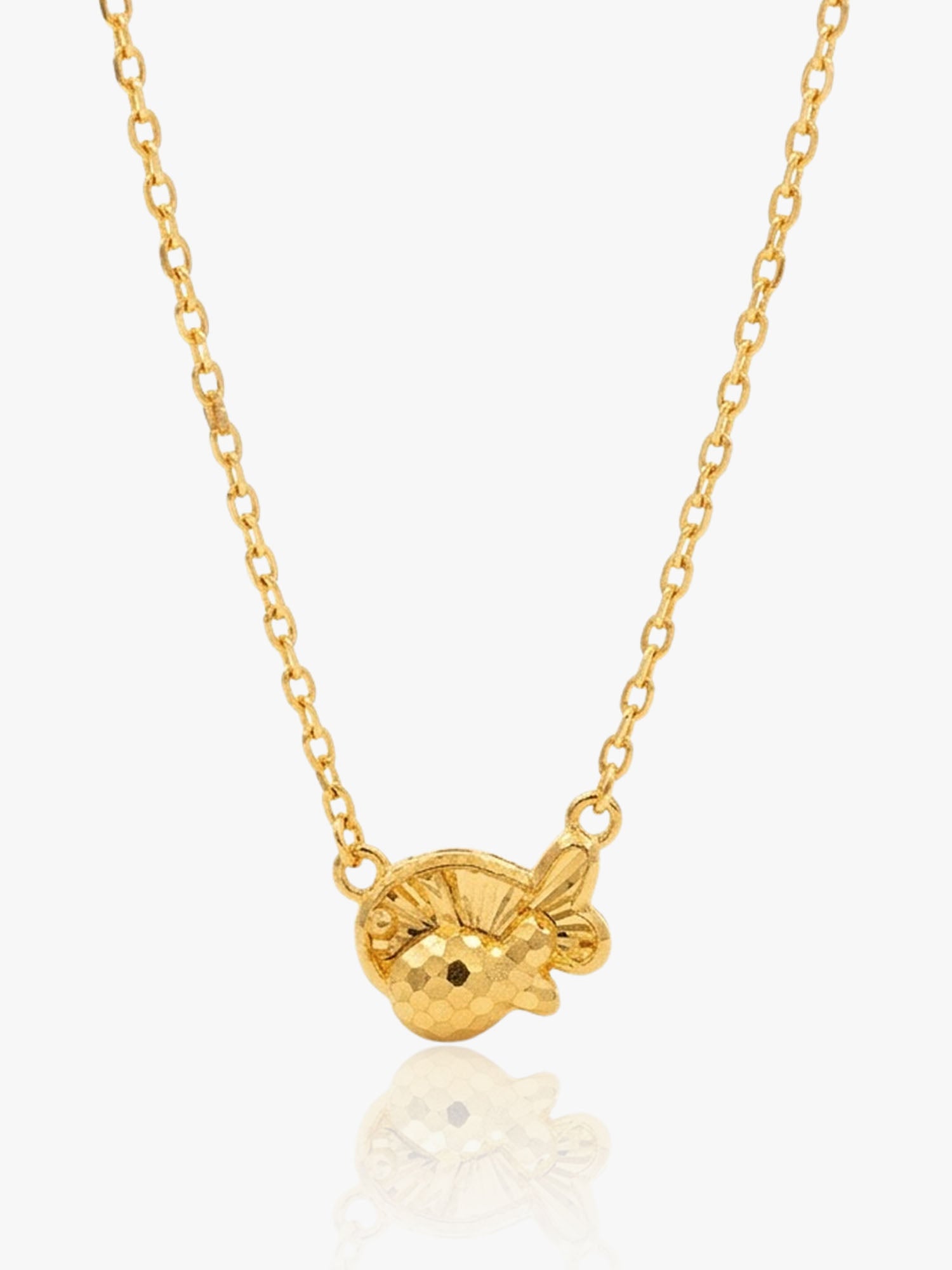 916 Gold Fish Chain