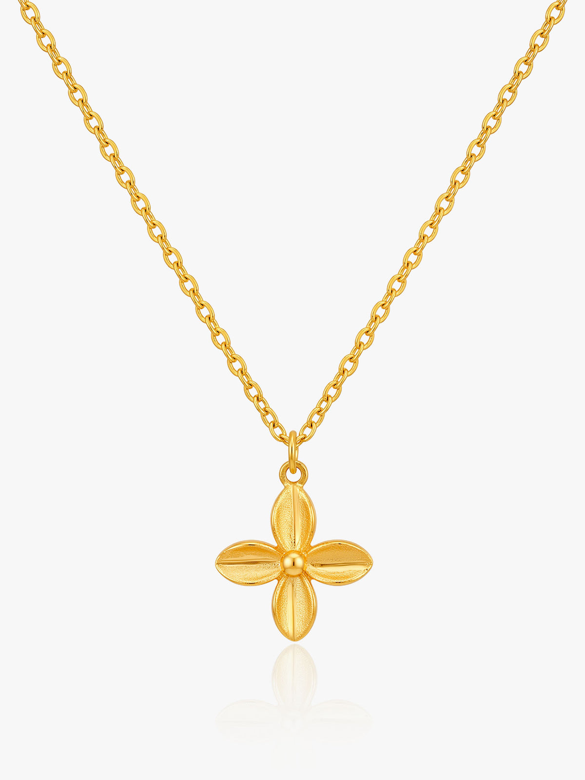 916 Gold Flower Chain