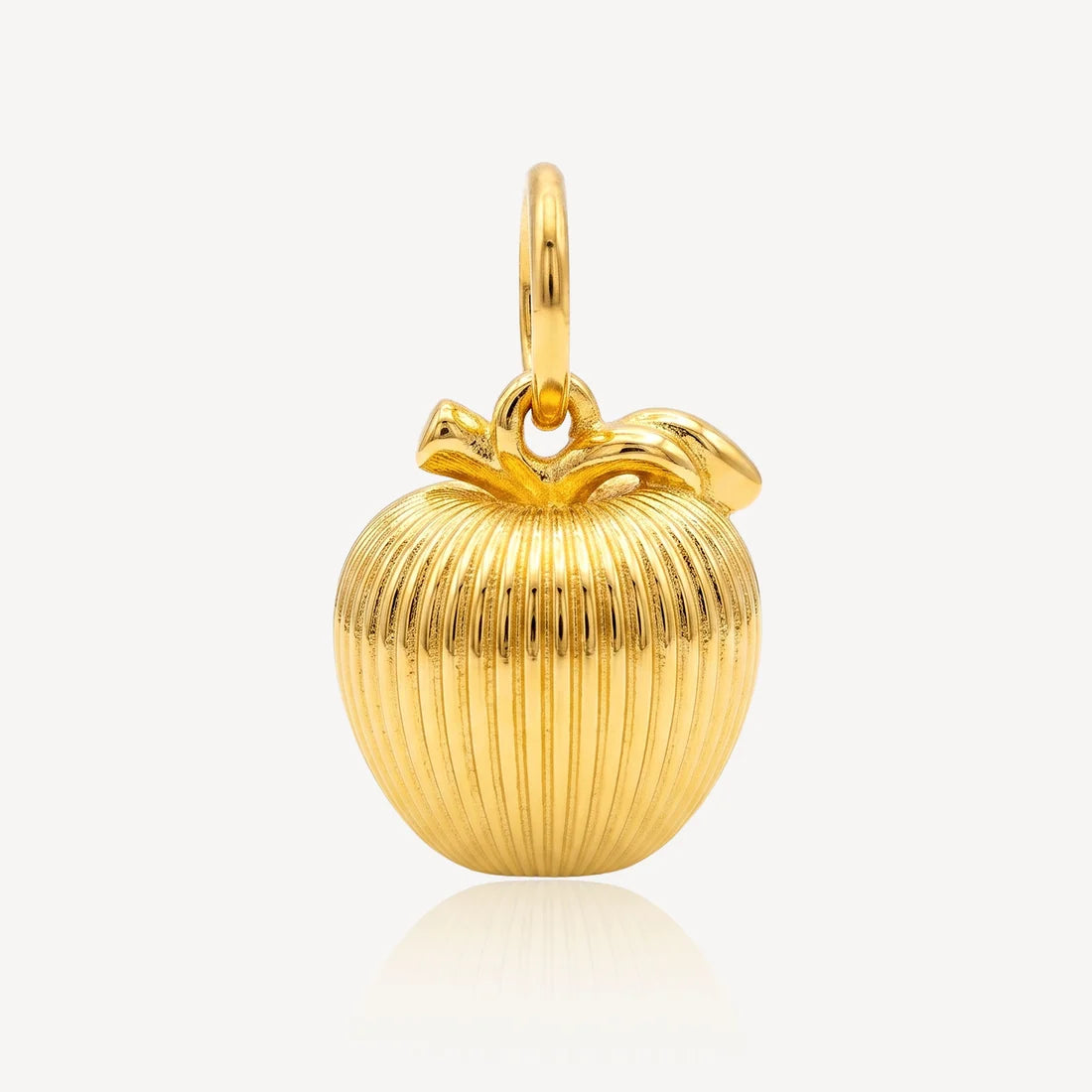 916 Golden Apple Pendant