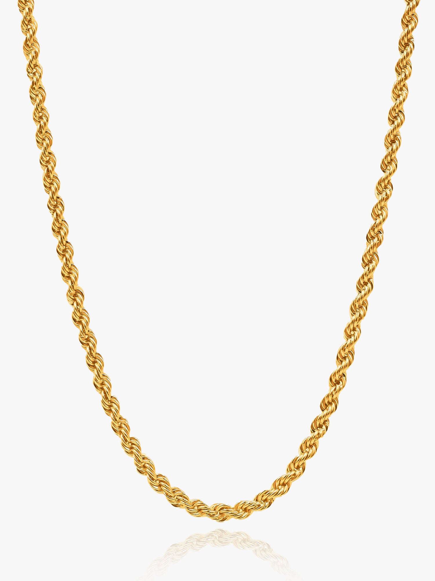 916 Gold Hollow Rope Chain (2.5mm series)