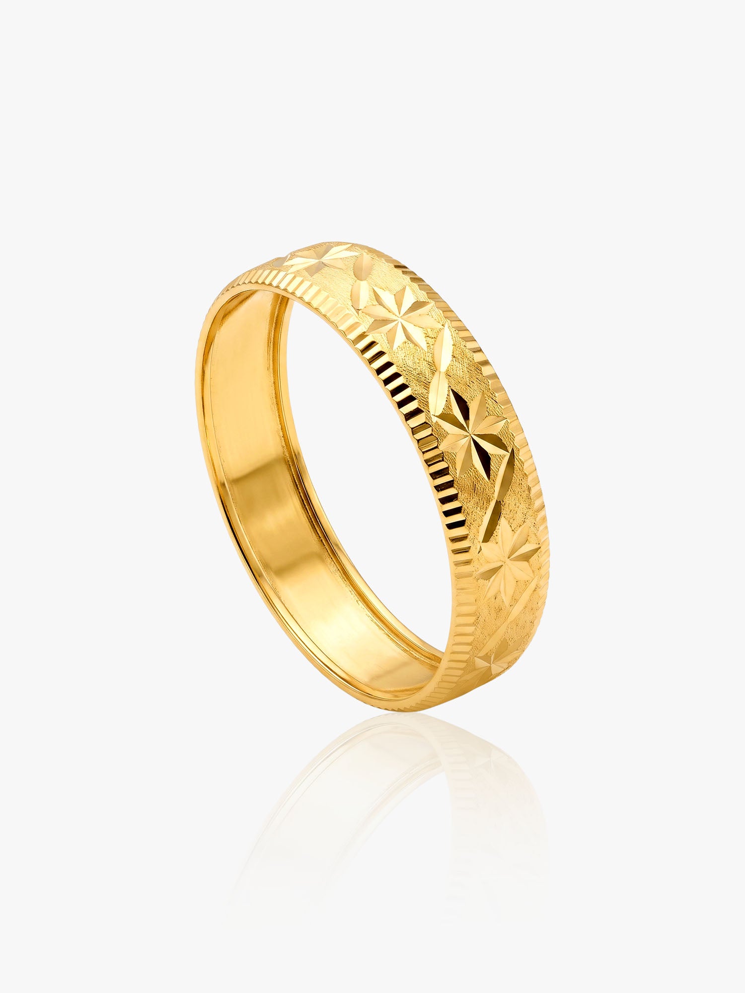 916 Gold Imperial Star Ring