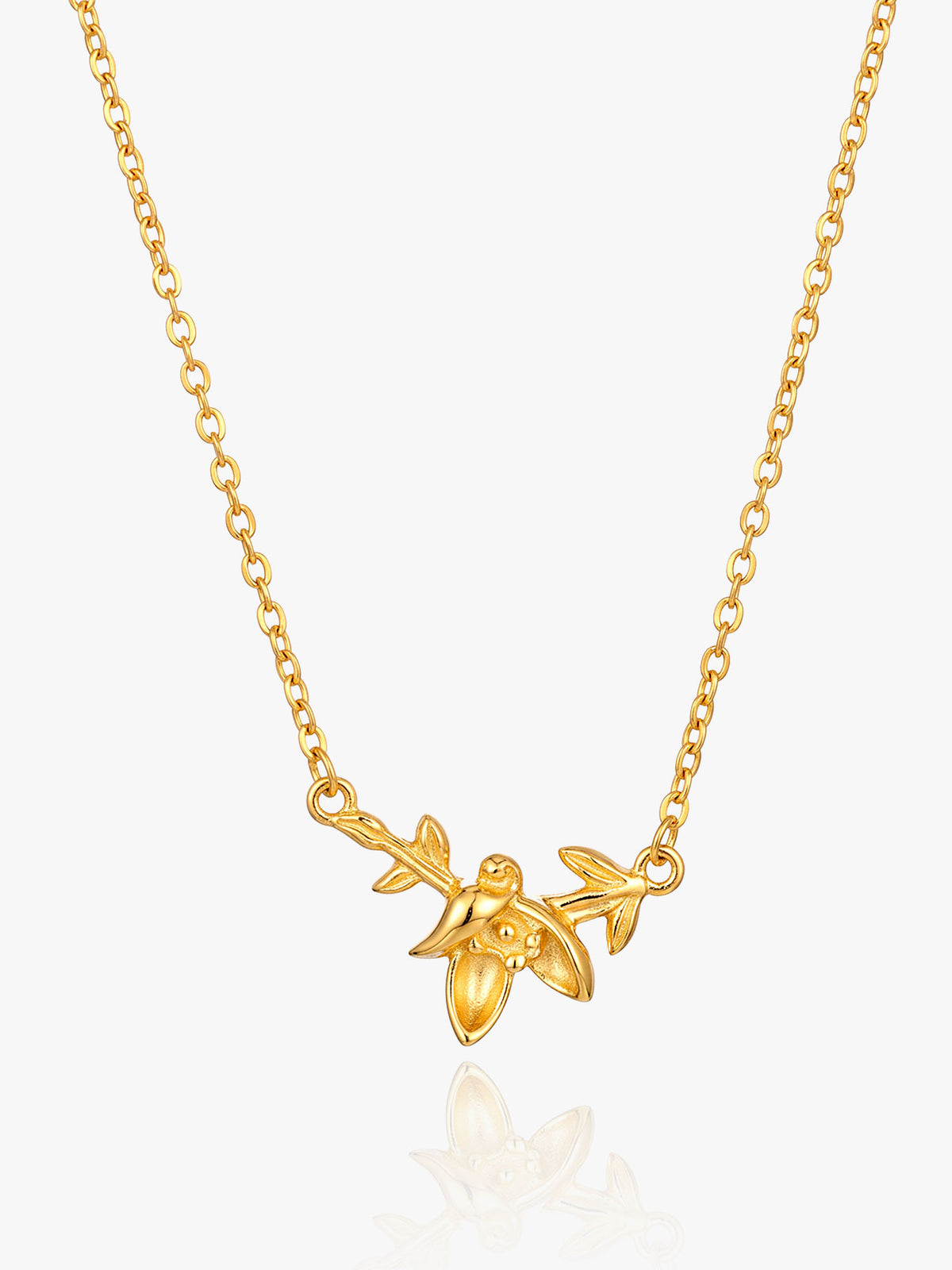 916 Gold Leaf Chain
