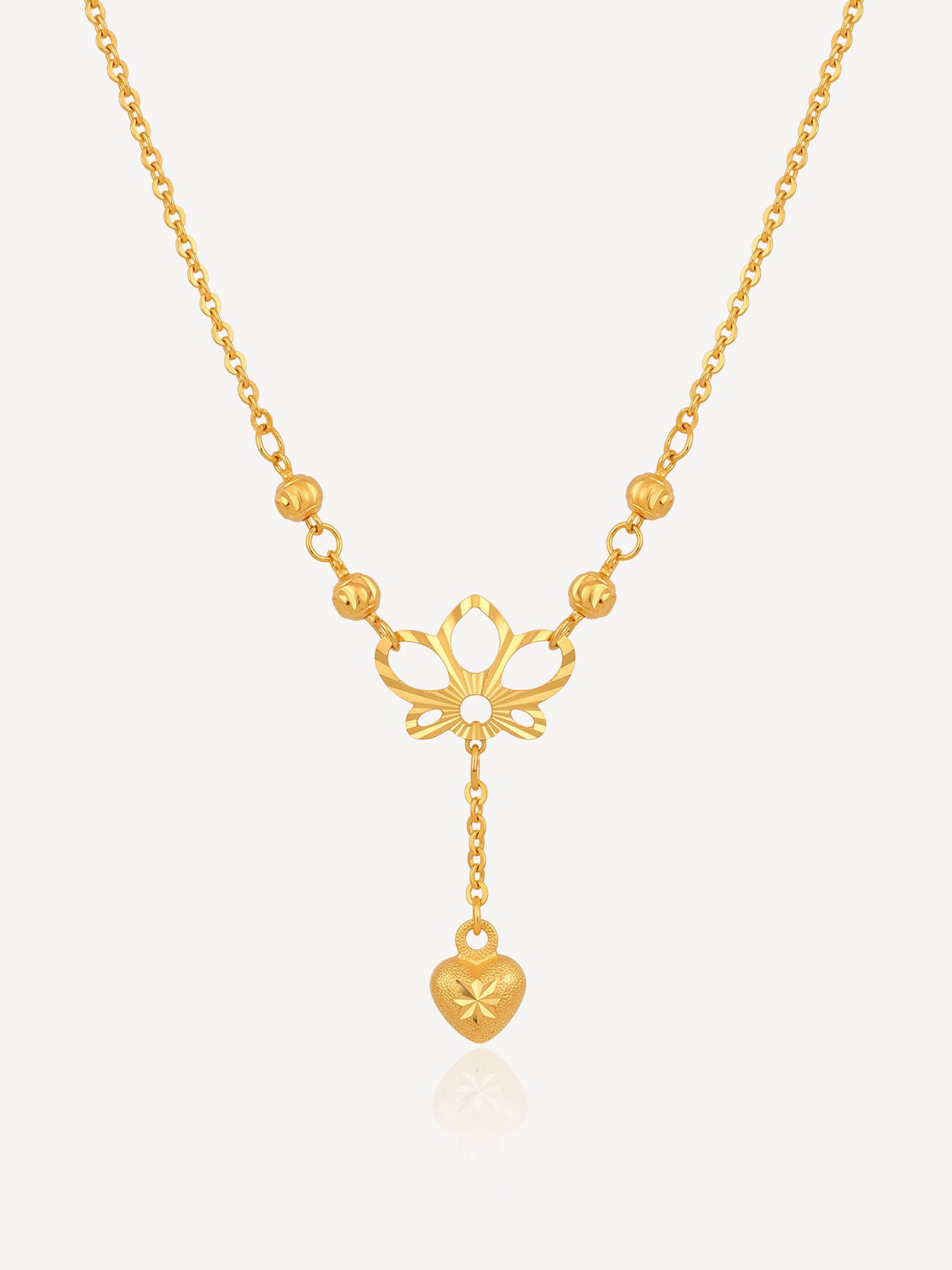 916 Kalung Emas Lotus With Love