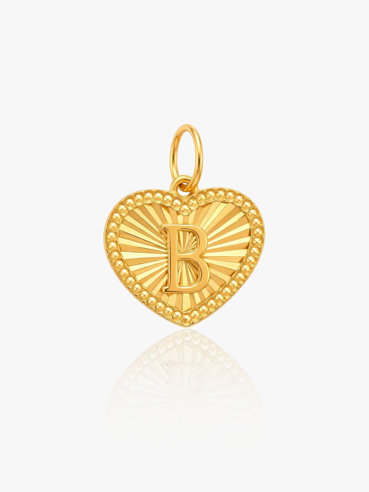 Liontin Abjad Cinta Emas 916