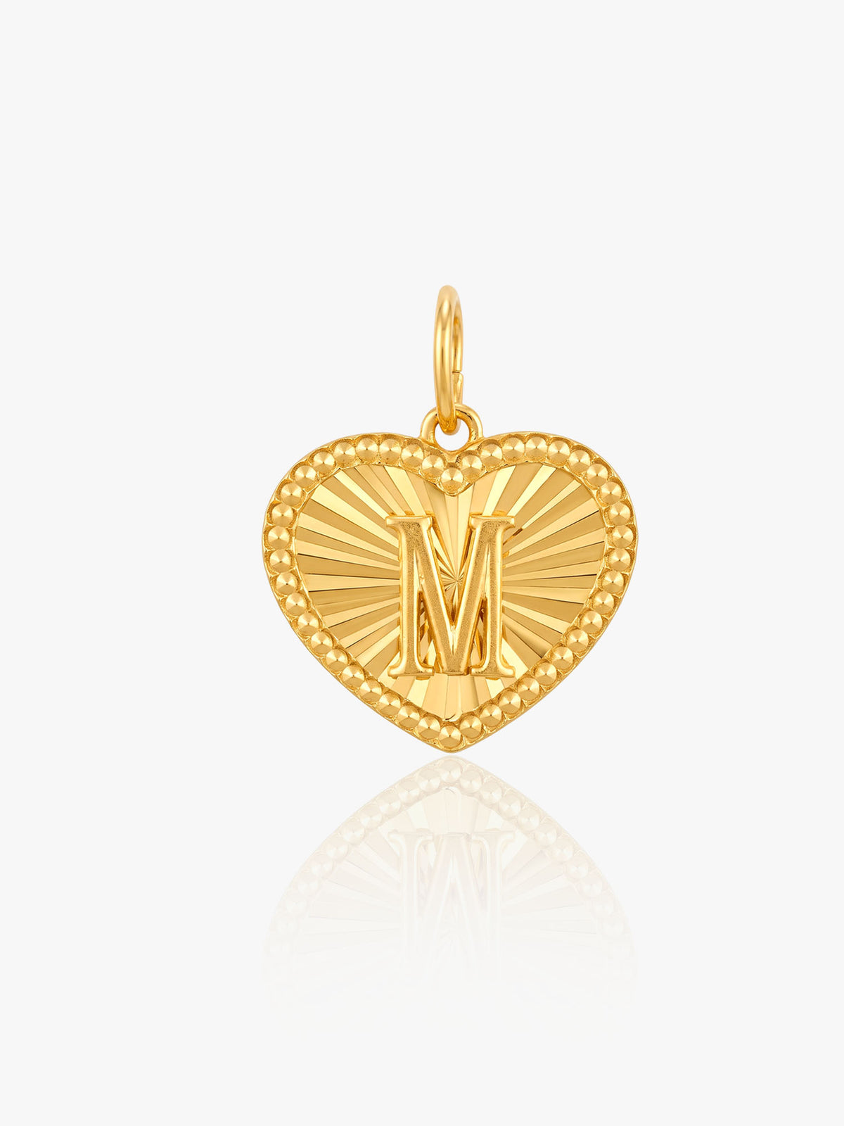 Liontin Abjad Cinta Emas 916
