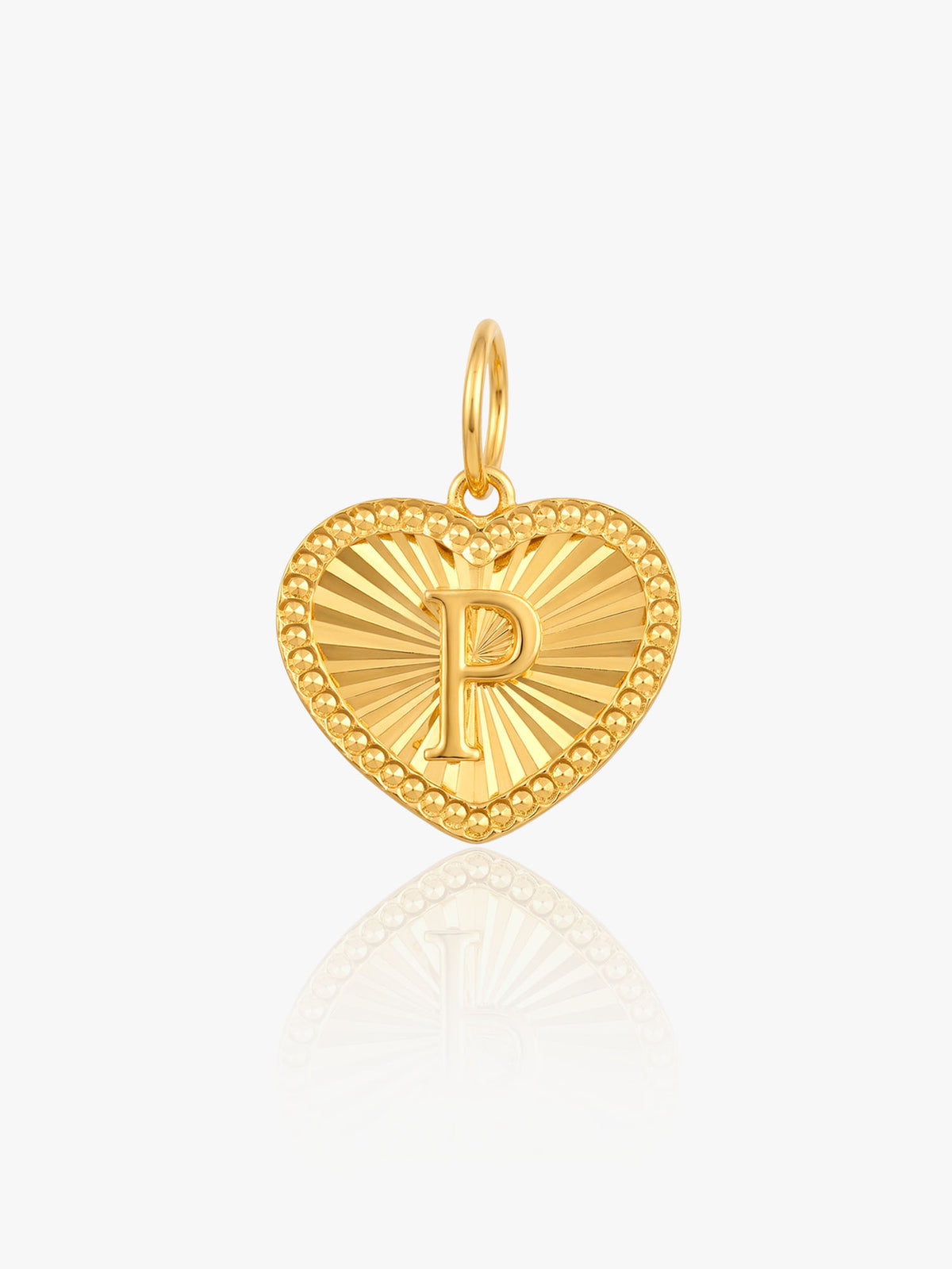 Liontin Abjad Cinta Emas 916