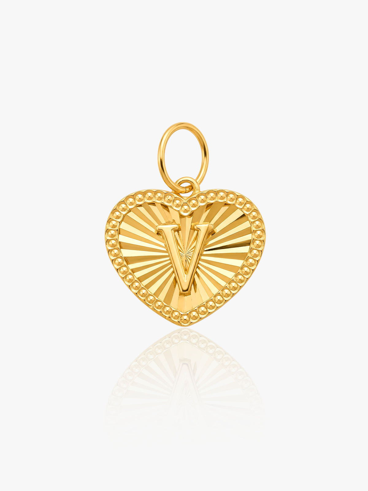 Liontin Abjad Cinta Emas 916