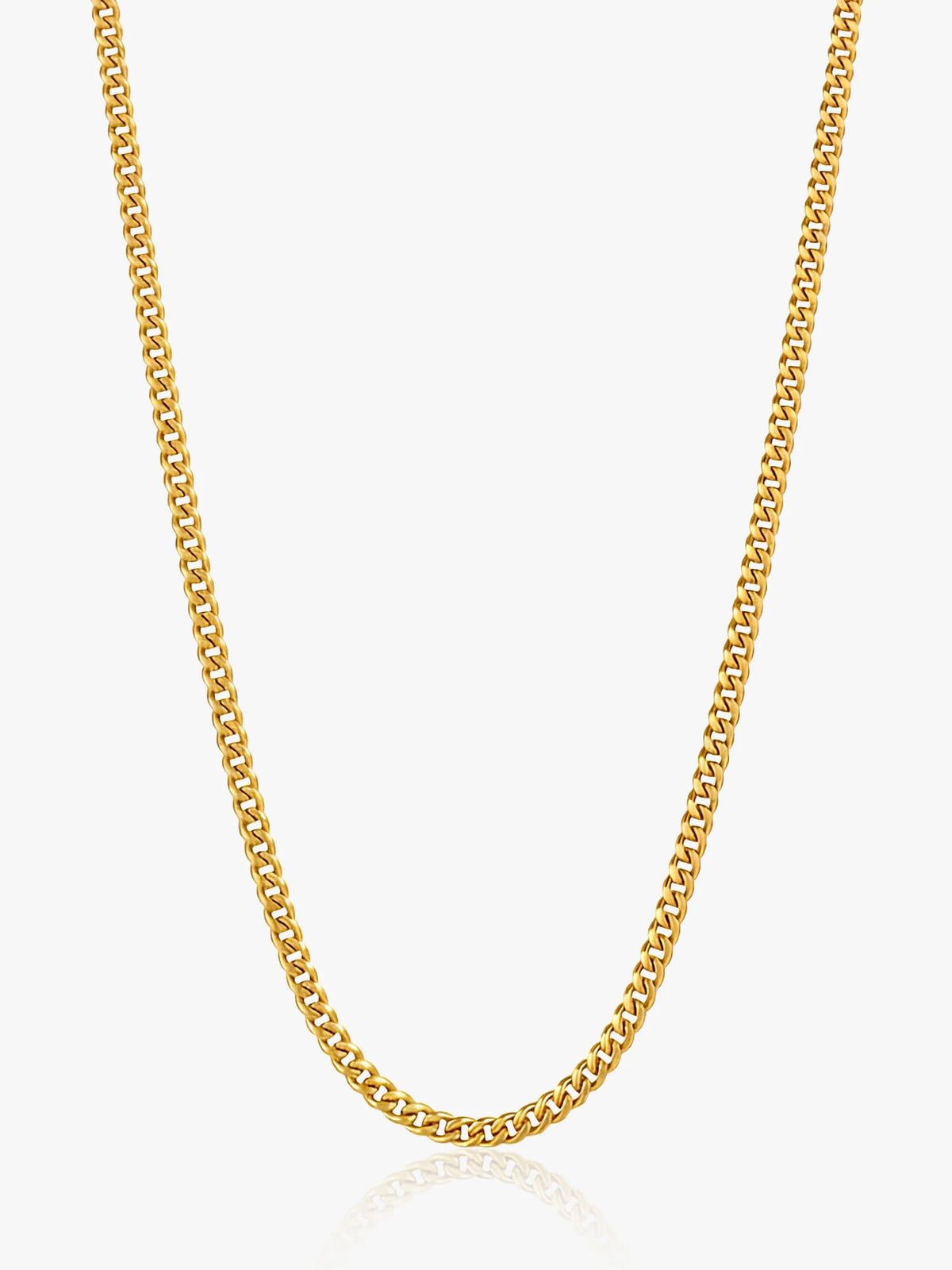 916 Gold Milano Curb Chain