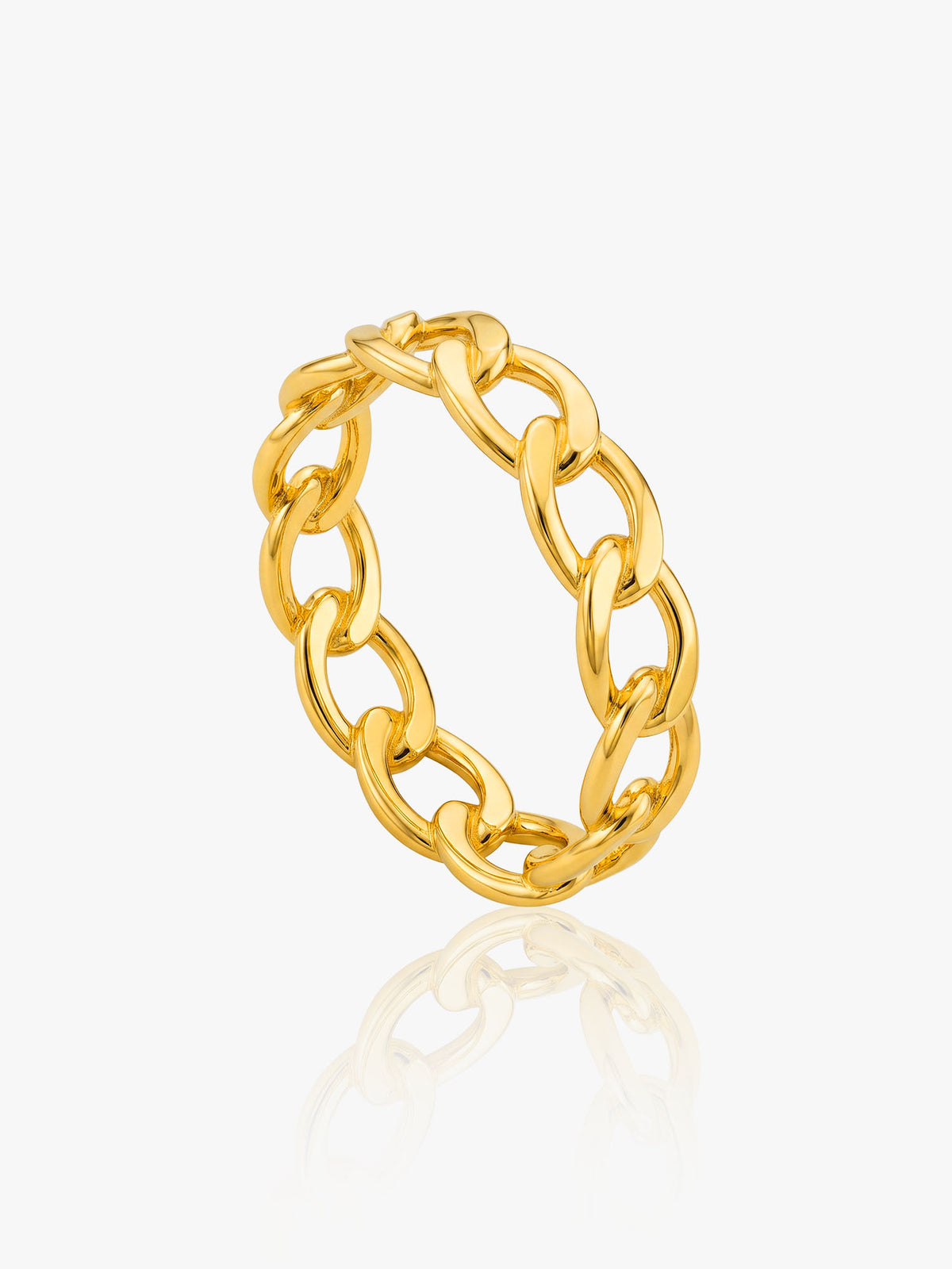 916 Gold Pull Clips Ring
