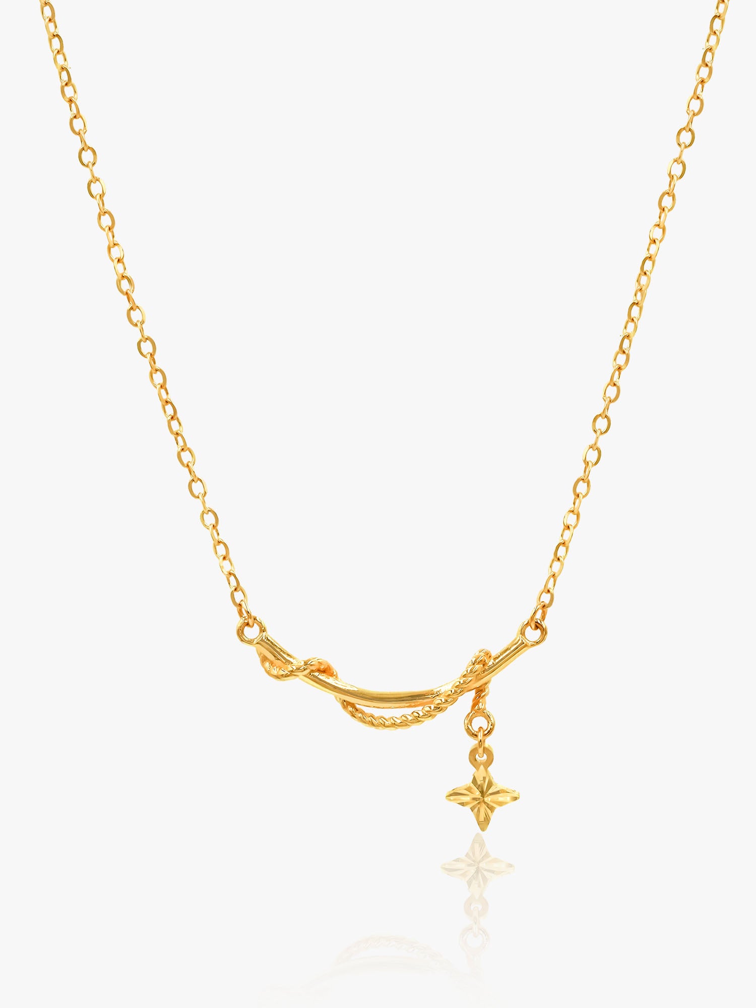 916 Gold Rope Star