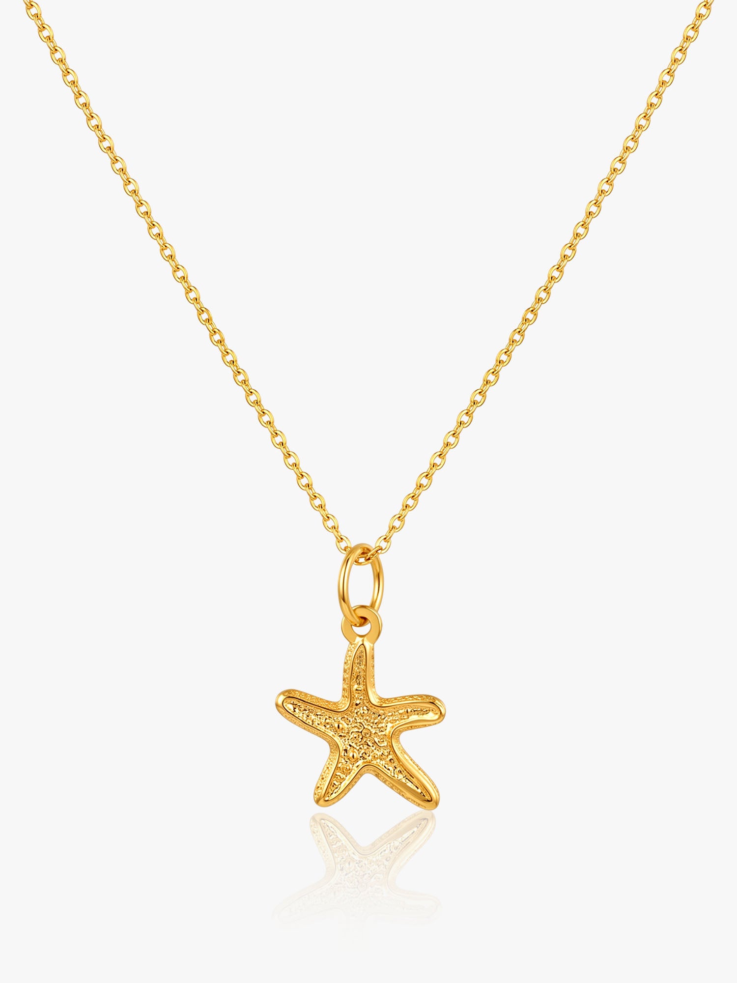 916 Gold Star Chain Set