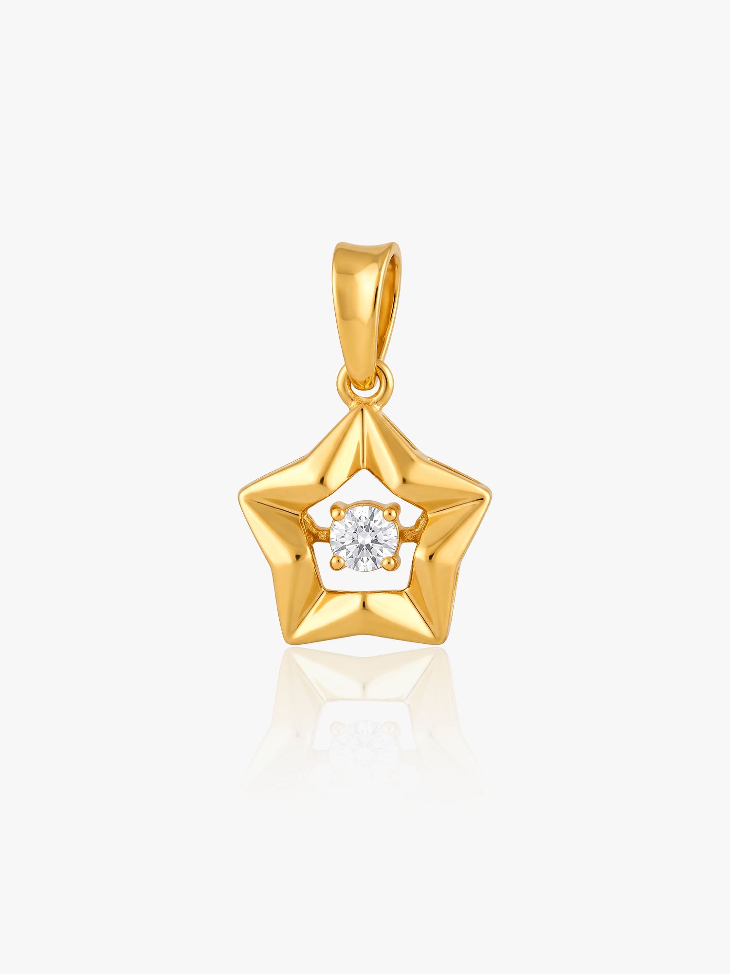 916 Gold Starz Pendant