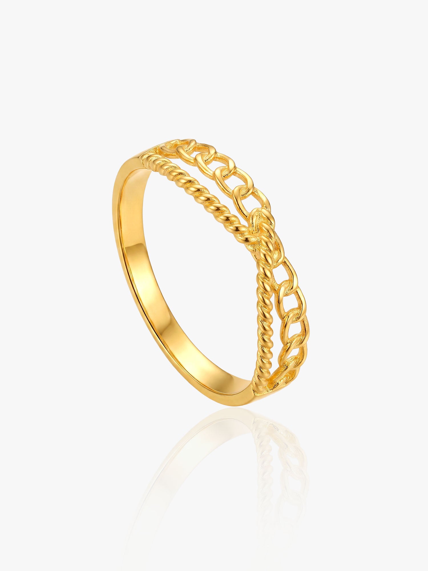 916 Gold Twilight Ring