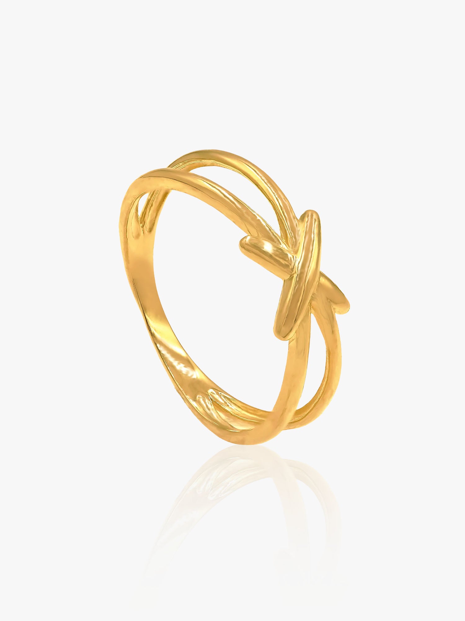 916 Gold Unique Ring