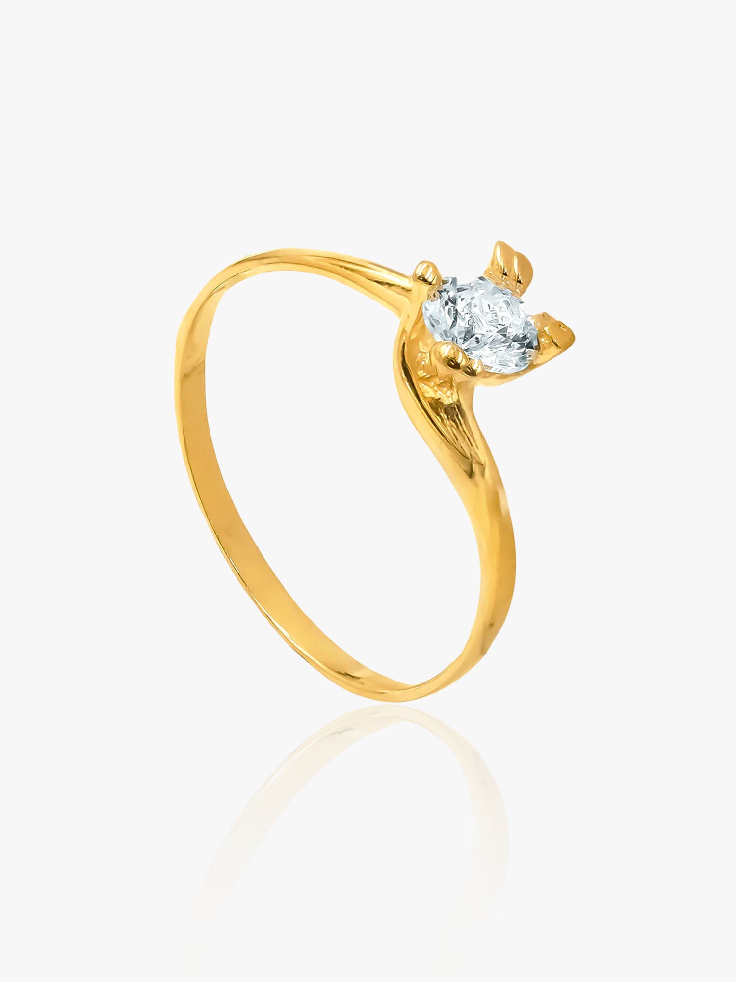 916 Ring CZ 6 Prong
