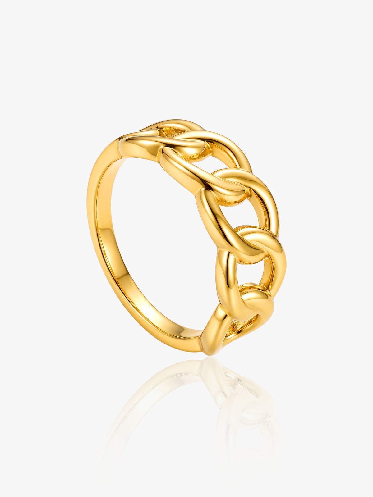 999 Gold Half Coco Ring