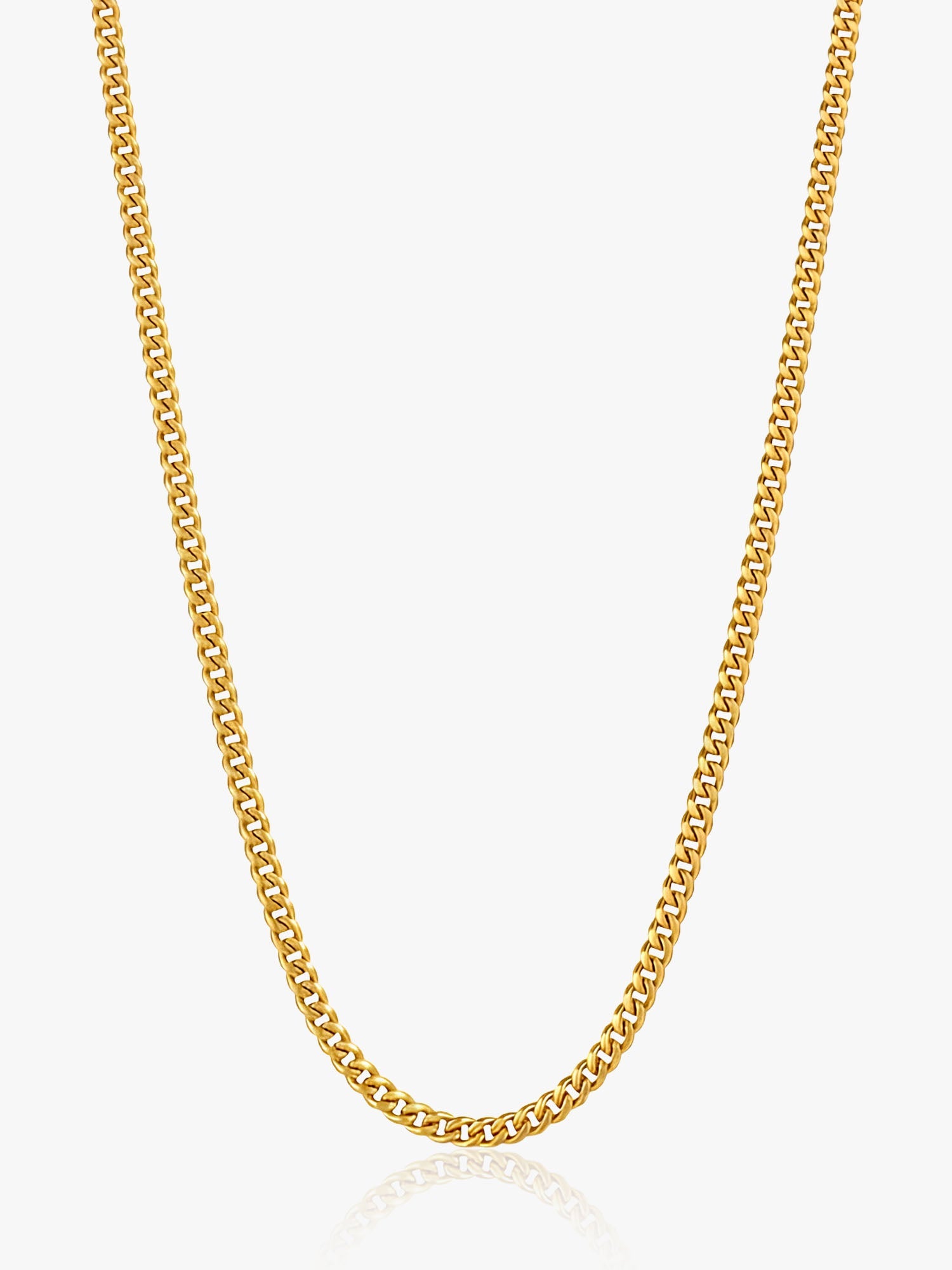 916 Gold Milano Curb Chain