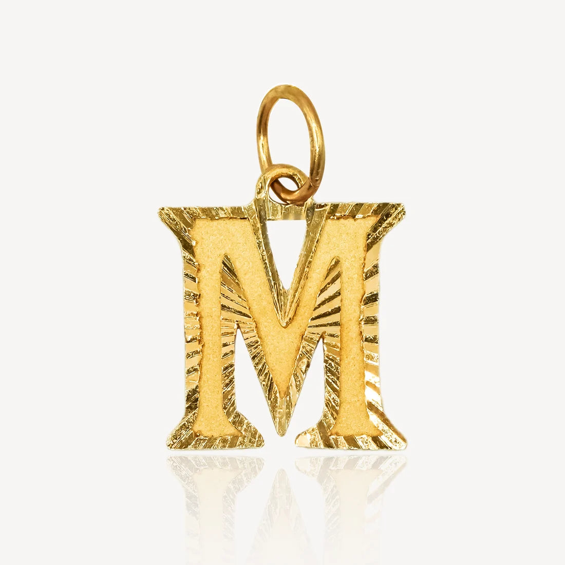 Liontin Alfabet M Emas 916